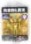 Roblox Gold Collection The Golden Bloxy Award Single Figure Pack with Exclusive Virtual Item Code